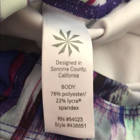 Athleta multicolor crop legging - Picture 8 of 8